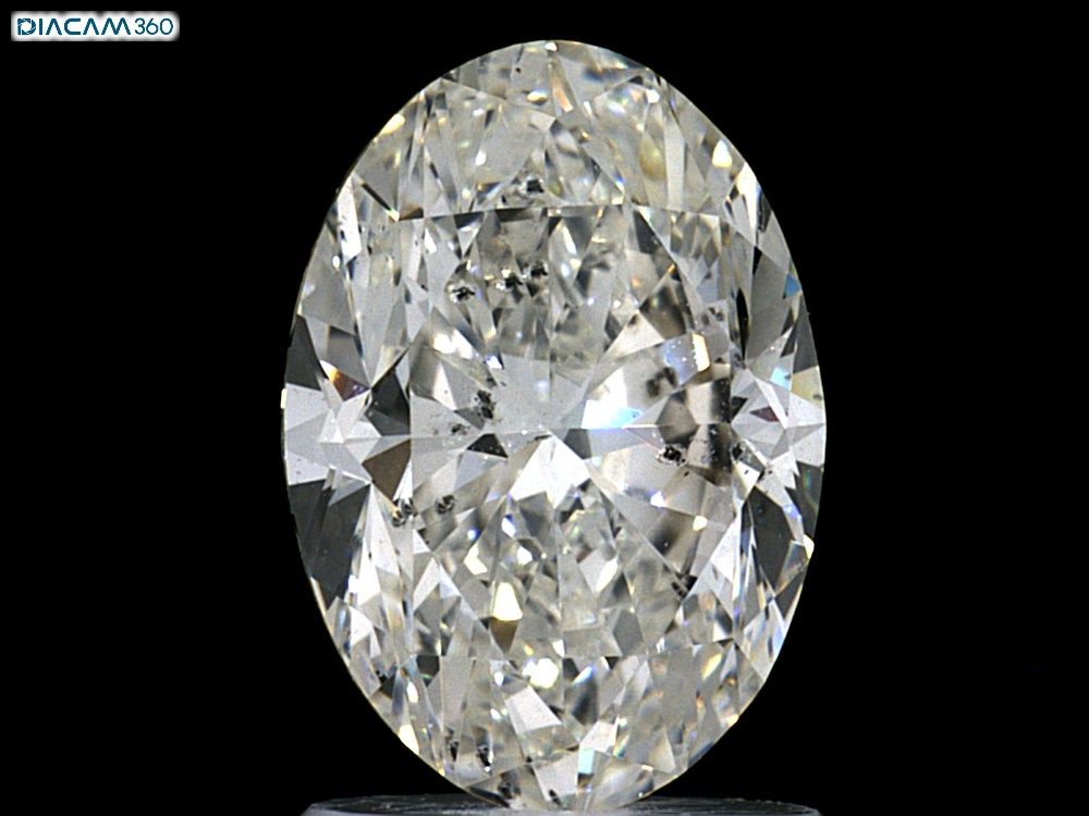 Diamond Natural 1.7Ct I-SI2 Oval - GIA7432136728