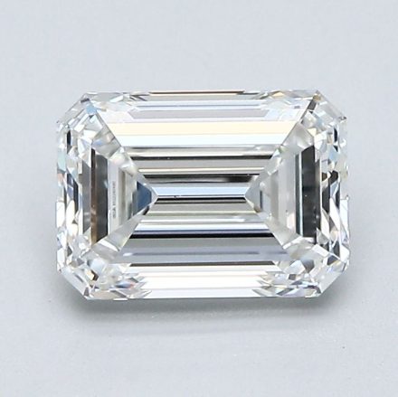 Diamond Natural 1.5Ct F-VS1 Emerald - GIA6522240480 1