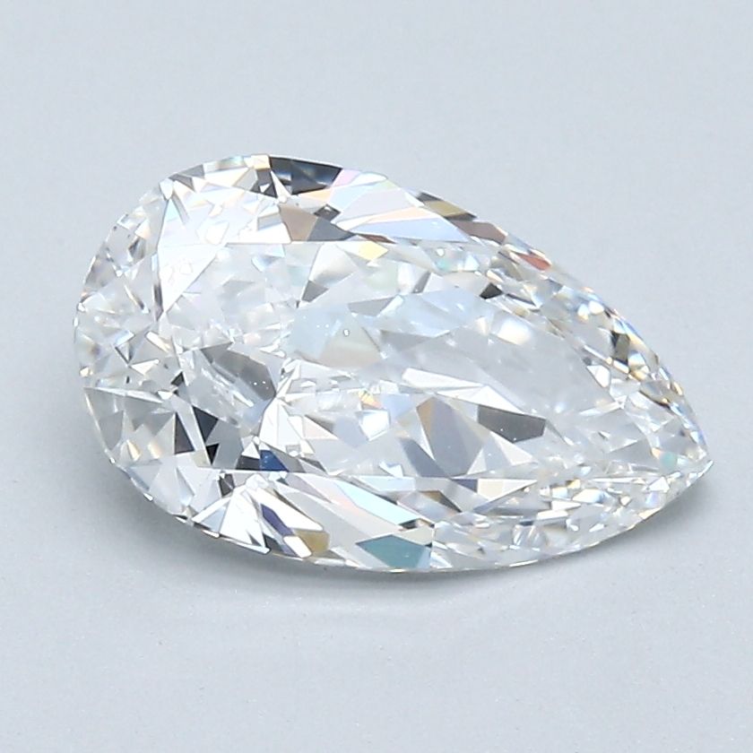 Diamond Natural 1.5Ct E-VS2 Pear - GIA5232005672 1