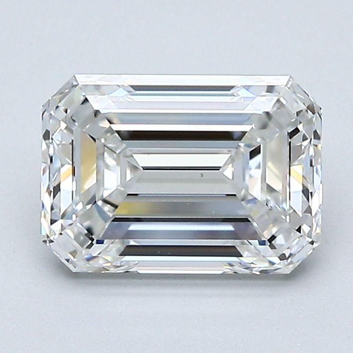 Diamond Natural 1.7Ct F-VVS2 Emerald - GIA2534747834 1