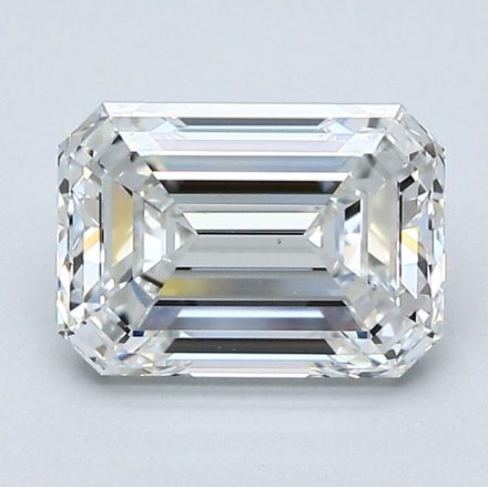Diamond Natural 1.7Ct F-VVS2 Emerald - GIA2534747834 1