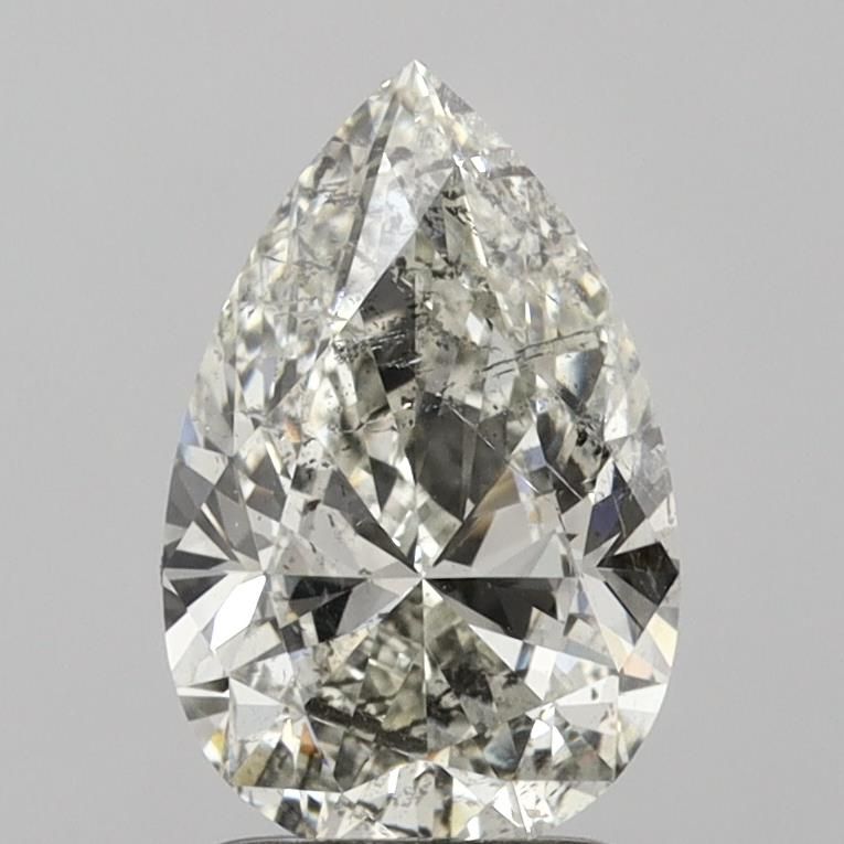 Diamond Natural 1.87Ct H-SI2 Pear - HRD230000144473