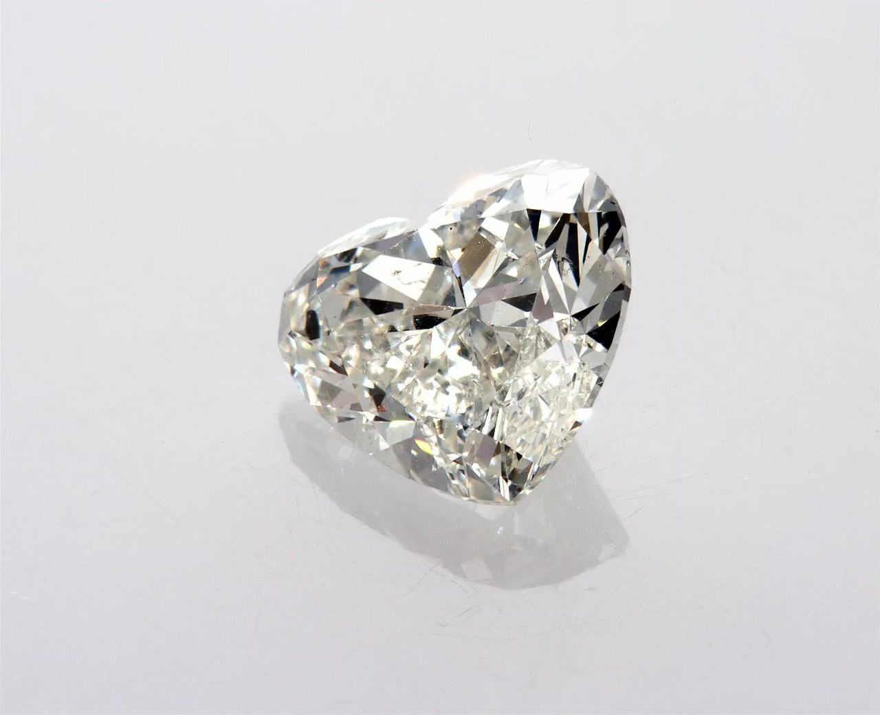 Diamond Natural 1.52Ct J-SI2 Heart - GIA5423462524 1