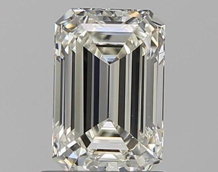 Diamond Natural 1.07Ct J-IF Emerald - GIA7412292962 1