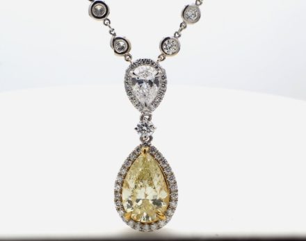 Diamond Natural 1.01Ct D-SI2 Pear - GIA7501441020 1