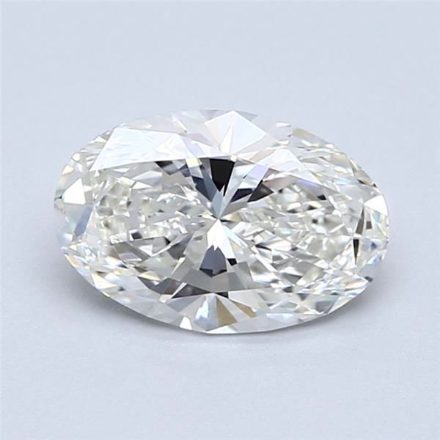 Diamond Natural 0.91Ct H-VVS2 Oval - GIA5211757457 1