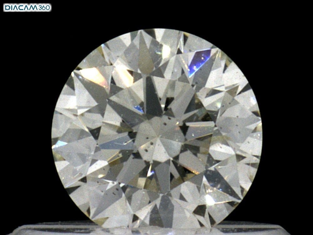 Diamond Natural 0.42Ct K-SI2 Round - GIA7422544395 1