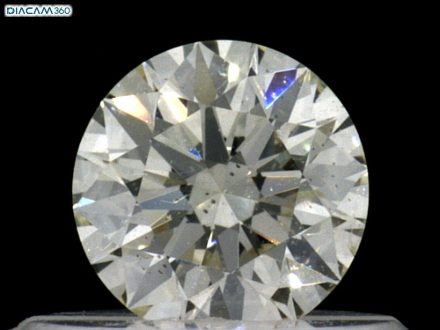 Diamond Natural 0.42Ct K-SI2 Round - GIA7422544395 1