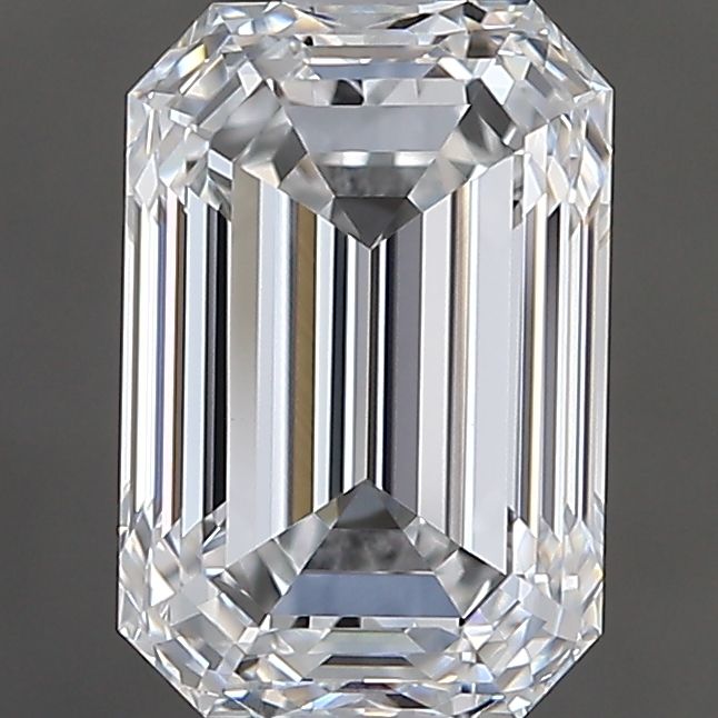 Diamond Natural 1.7Ct D-VVS2 Emerald - GIA2546335434