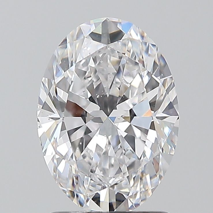 Diamond Natural 1.51Ct D-SI1 Oval - GIA7546535536 1
