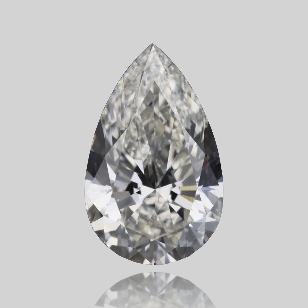 Diamond Natural 0.4Ct F-SI1 Pear - GIA1535582818 1