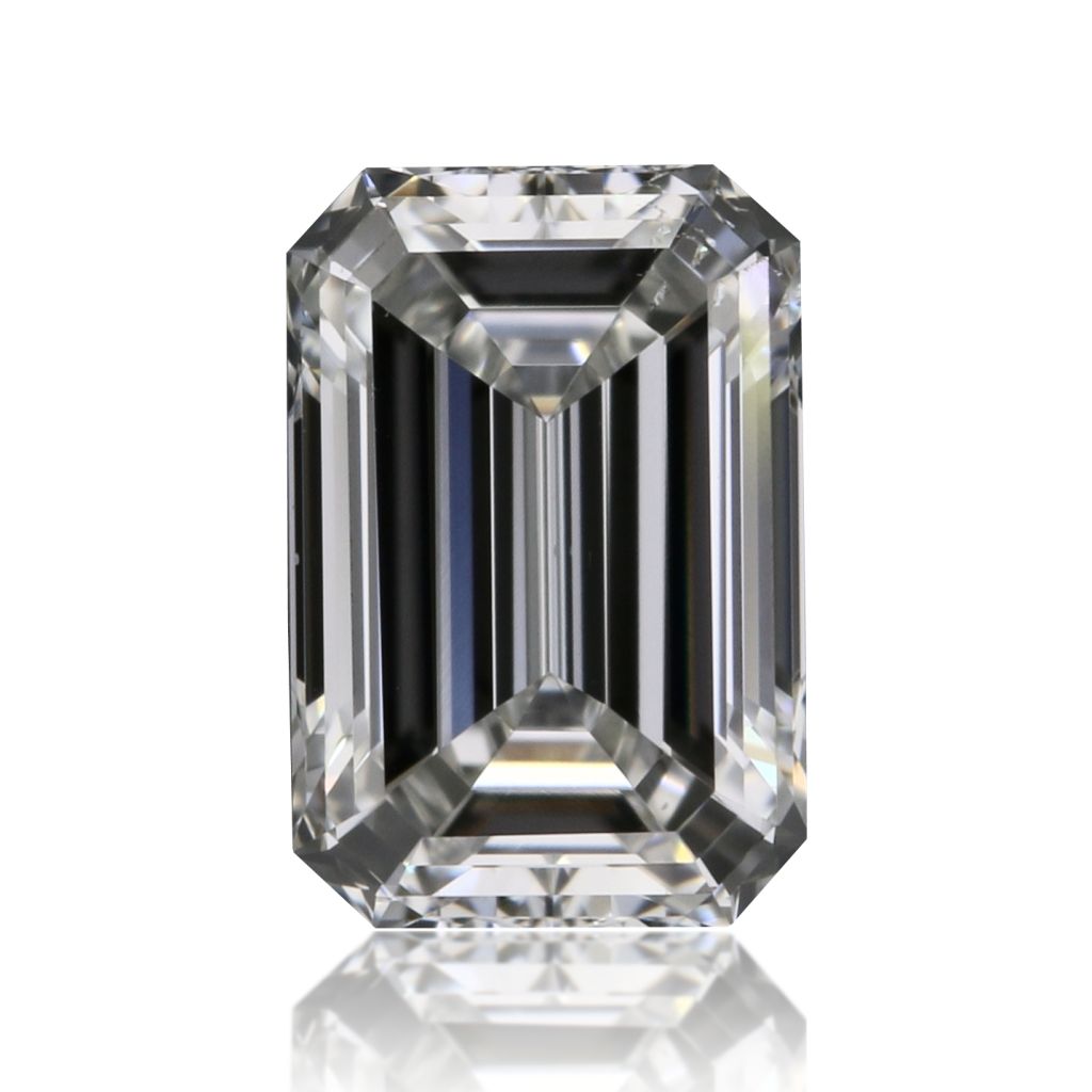 Diamond Natural 0.4Ct F-SI2 Emerald - GIA1538635629 1