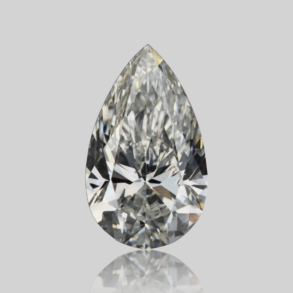 Diamond Natural 0.4Ct F-SI1 Pear - GIA2534389205 1