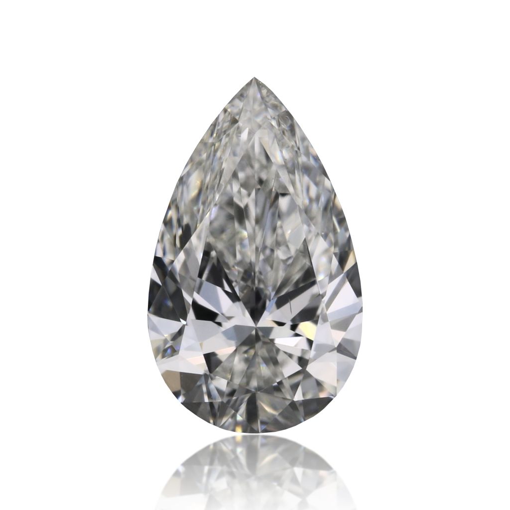 Diamond Natural 0.42Ct F-SI1 Pear - GIA5543164523 1