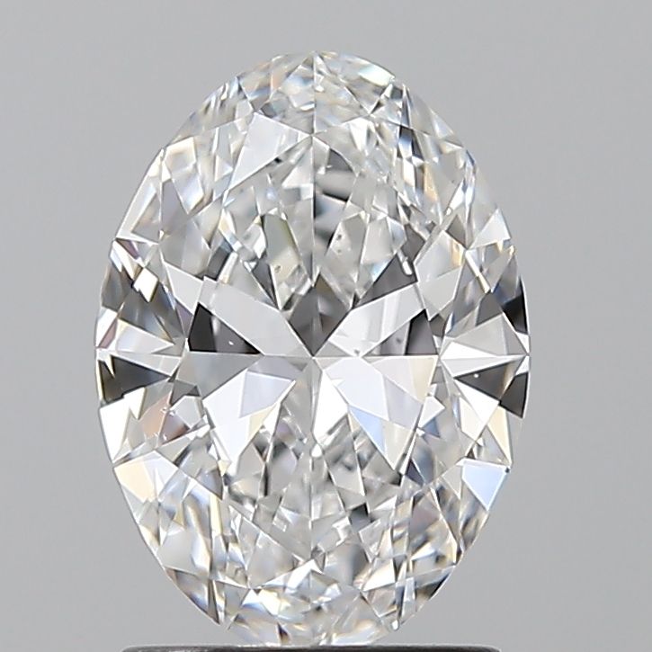 Diamond Natural 1.5Ct D-SI1 Oval - GIA5473893841 1