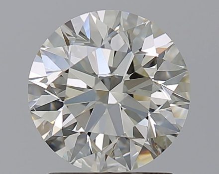 Diamond Natural 1.5Ct K-SI1 Round - GIA6435533226 1