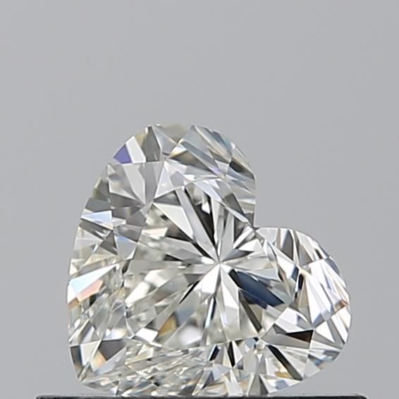 Diamond Natural 0.5Ct J-IF Heart - GIA7546176295 1