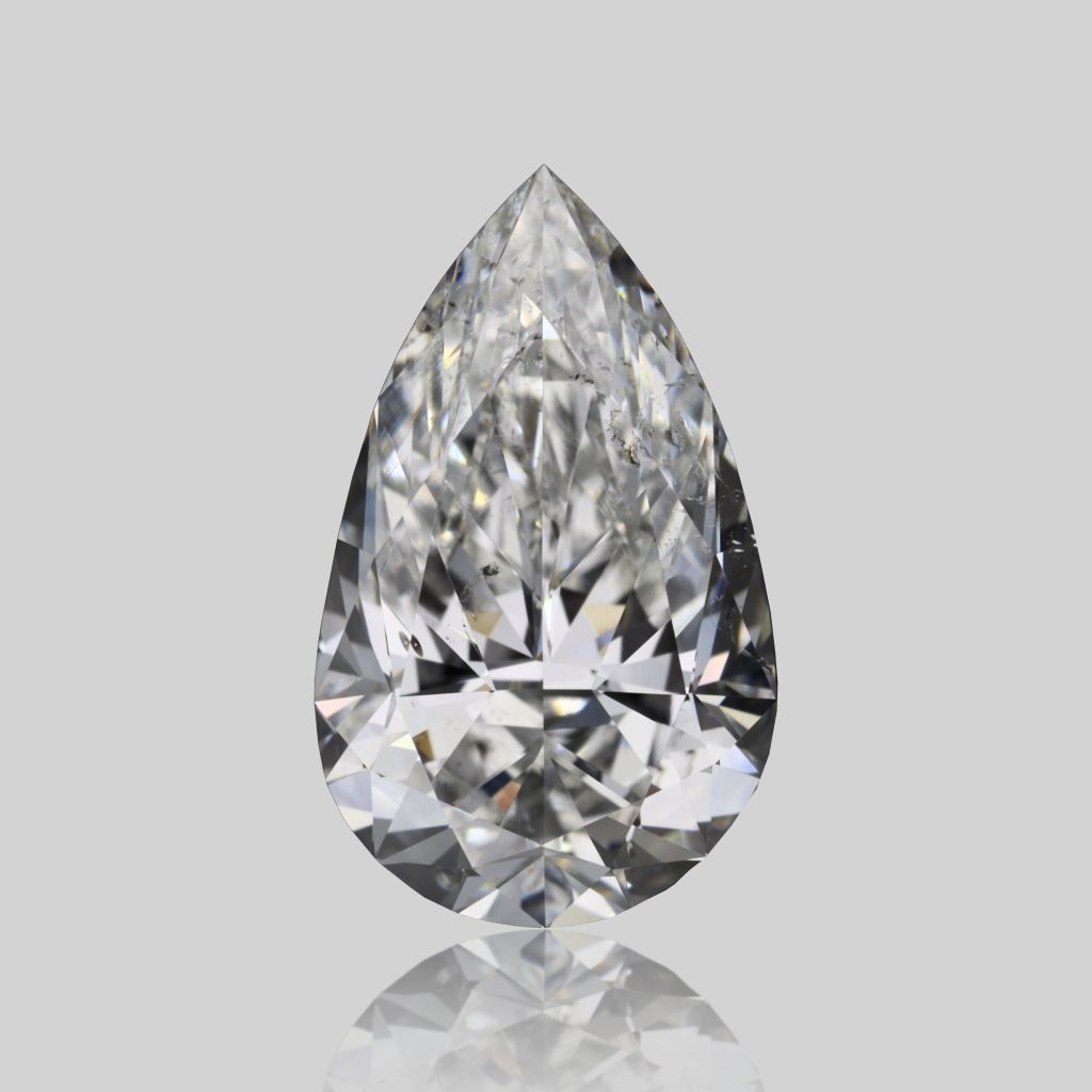 Diamond Natural 1,7Ct G-SI2 Pear - GIA7543942434 1
