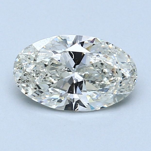 Diamond Natural 0,96Ct I-SI1 Oval - GIA7433945390 1