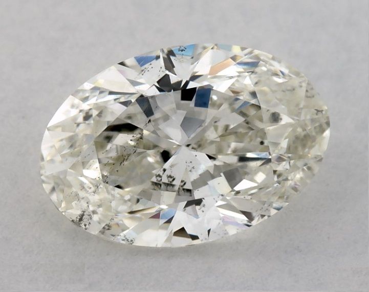 Diamond Natural 0,9Ct J-SI1 Oval - GIA6421096449 1