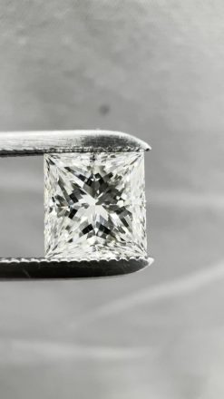 Diamond Natural 1,06Ct H-IF Princess - GIA1236608802 1
