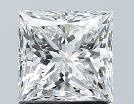 Diamond Natural 1,5Ct G-VVS2 Princess - GIA2231811207 1
