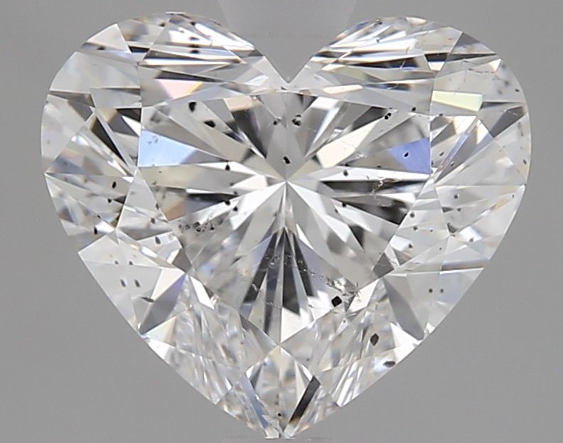 Diamond Natural 1,63Ct F-SI2 Heart - GIA6432039096 1