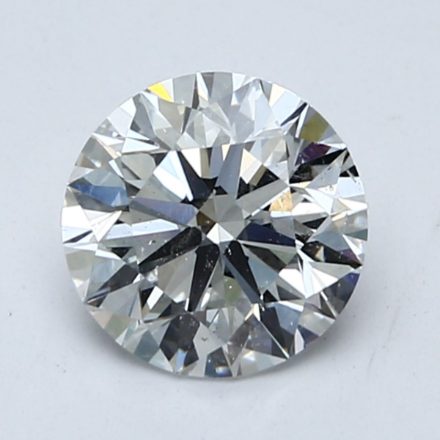 Diamond Natural 1,5Ct D-SI2 Round - GIA7536611832 1