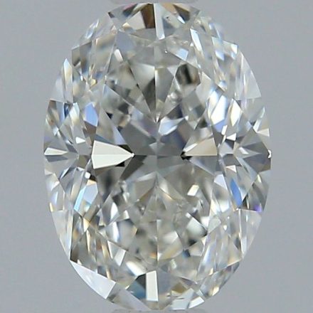 Diamond Natural 1Ct H-VS2 Oval - GIA6525993814 1