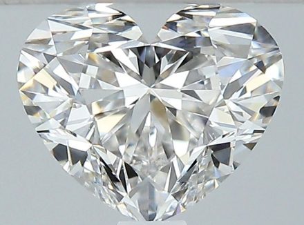Diamond Natural 1,01Ct F-VS1 Heart - GIA7516759609 1