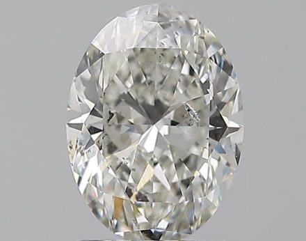 Diamond Natural 1,51Ct H-SI2 Oval - GIA7546168870 1