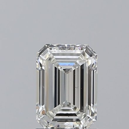 Diamond Natural 1,51Ct H-VS2 Emerald - GIA6502449468 1