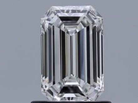 Diamond Natural 0,9Ct G-VS2 Emerald - GIA2457661160 1