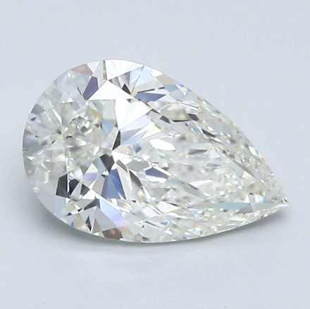 Diamond Natural 1,5Ct I-SI2 Pear - GIA6435415800 1