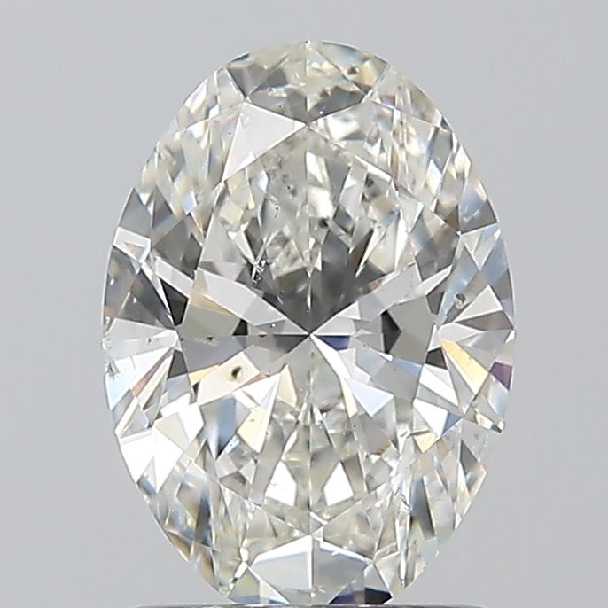Diamond Natural 1,21Ct H-SI2 Oval - GIA2544162127 1