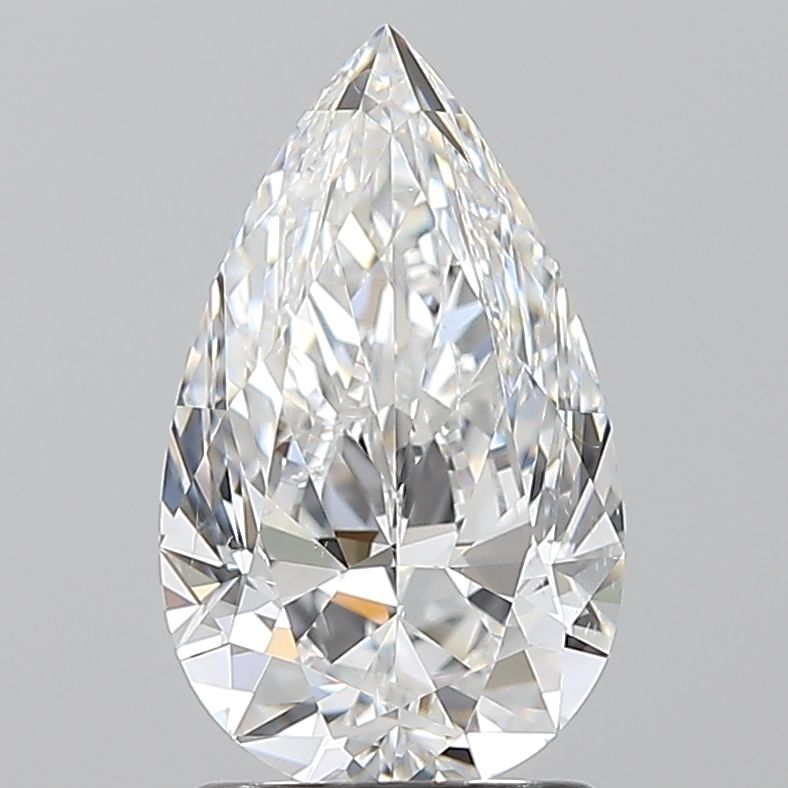 Diamond Natural 1,71Ct E-SI2 Pear - GIA5536619382 1
