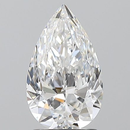Diamond Natural 1,71Ct E-SI2 Pear - GIA5536619382 1