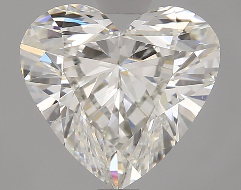 Diamond Natural 1,7Ct H-SI1 Heart - GIA6445201943 1