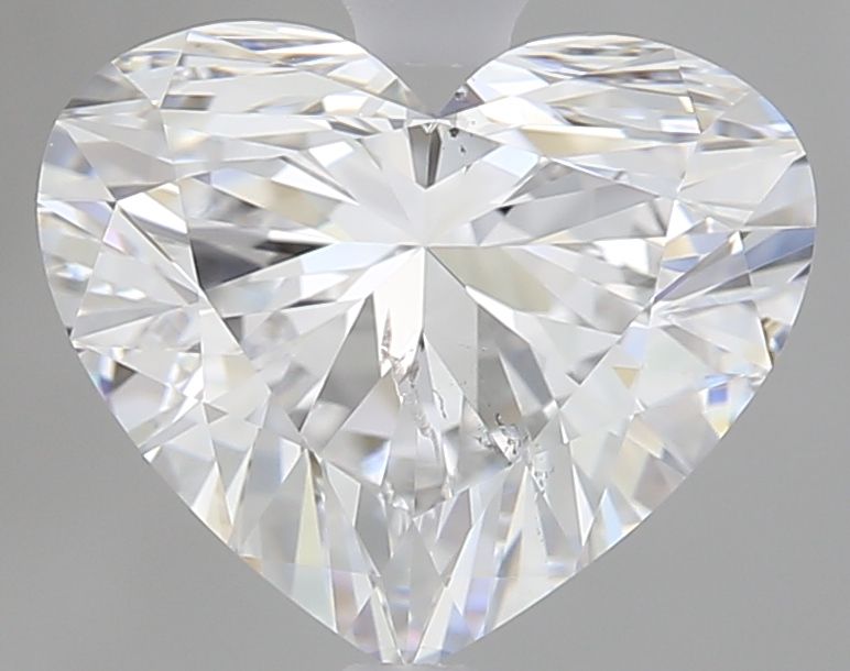Diamond Natural 1,7Ct D-SI2 Heart - GIA1449071295 1