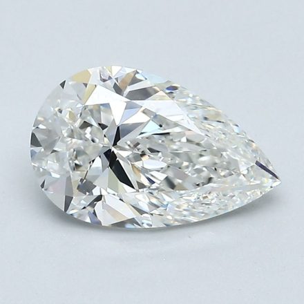 Diamond Natural 1,8Ct G-VVS2 Pear - GIA1543872287 1