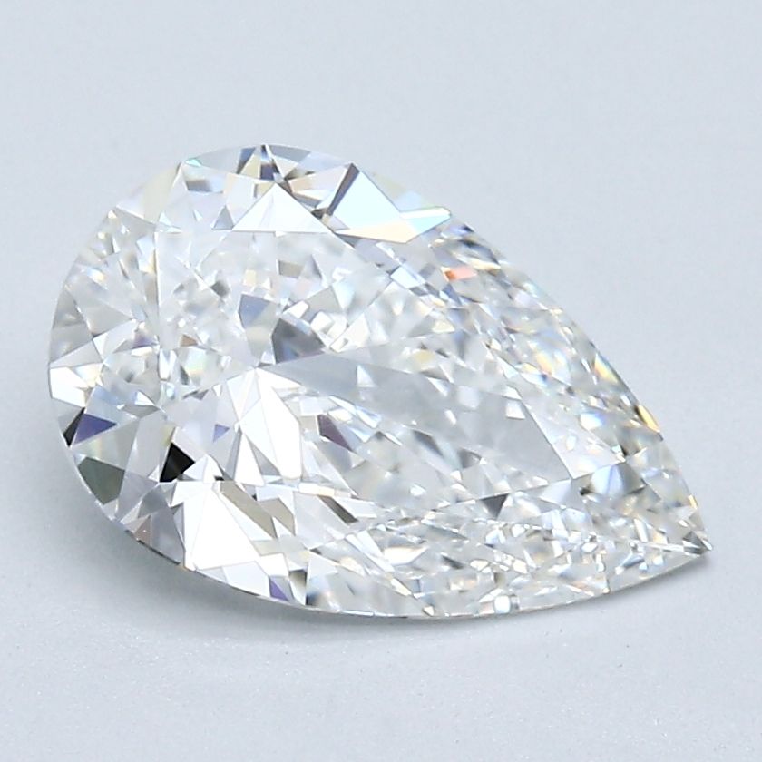 Diamond Natural 1,7Ct E-VVS2 Pear - GIA2376125331 1