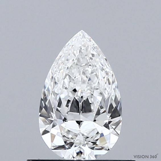 Diamond Natural 0,52Ct F-VVS1 Pear - GIA2546366721 1