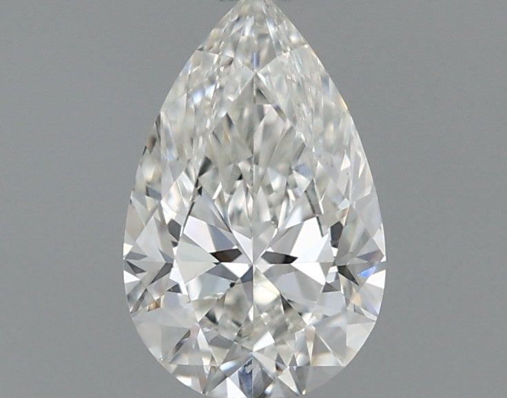Diamond Natural 0,5Ct H-SI1 Pear - GIA6525458086 1