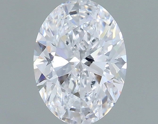 Diamond Natural 0,5Ct D-SI1 Oval - GIA1537772805 1