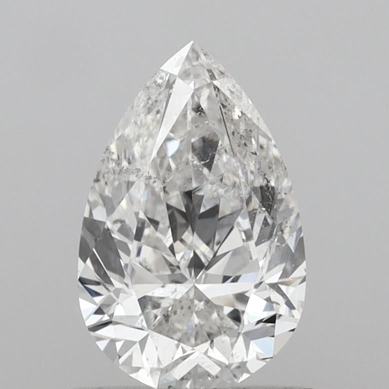 Diamond Natural 0,96Ct F-SI2 Pear - IGI692537565 1