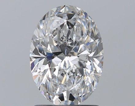 Diamond Natural 1,5Ct D-SI2 Oval - HRD230000122893 1