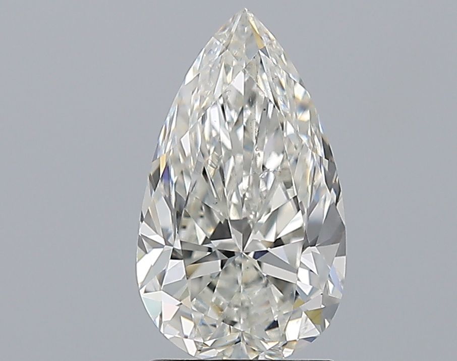 Diamond Natural 1,71Ct H-SI1 Pear - GIA7538934244 1