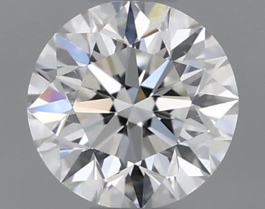 Diamond Natural 0,46Ct F-IF Round - IGI620497378 1