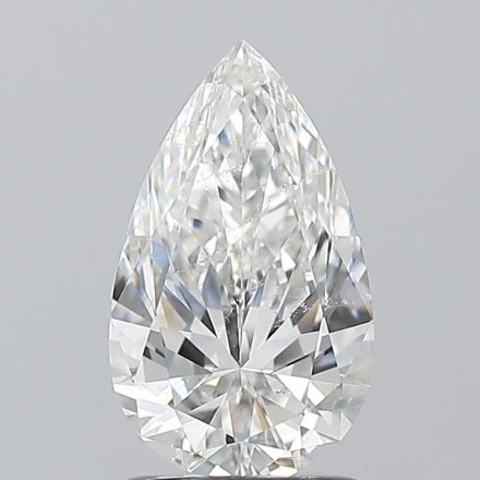 Diamond Natural 1,3Ct F-SI2 Pear - GIA6551011736 1