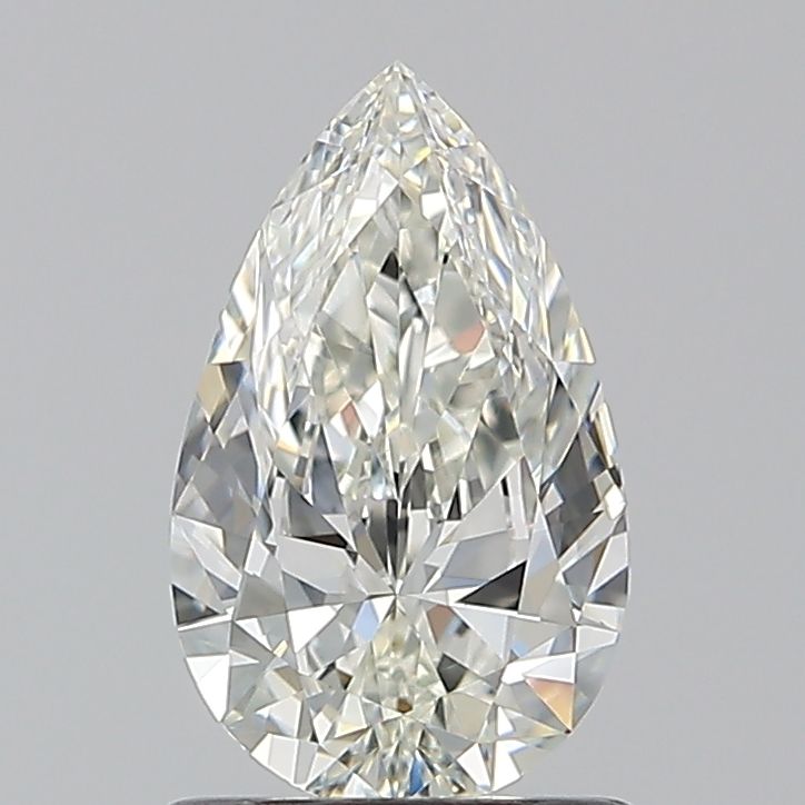 Diamond Natural 0,9Ct H-IF Pear - GIA6552058485 1